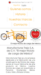 Mobile Screenshot of manufacturastrejo.com